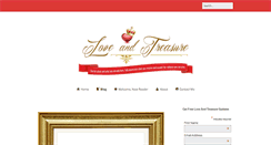 Desktop Screenshot of loveandtreasure.com